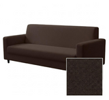 Anyseat 3-Seater Sofa Cover – Plain Coffee Style Slipcover for Living Room Chair Protection