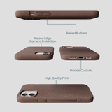 Chocolate Brown iPhone 12/iPhone 12 Pro Case