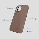 Chocolate Brown iPhone 12/iPhone 12 Pro Case
