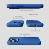 Electric Blue iPhone 15 Pro Case