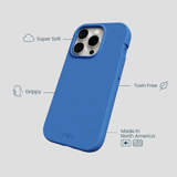 Electric Blue iPhone 15 Pro Case
