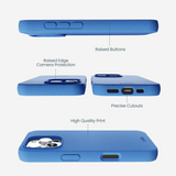 Electric Blue iPhone 16 Pro Max Case