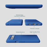 Electric Blue Google Pixel 7a Phone Case