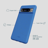 Electric Blue Google Pixel 8 Pro Phone Case