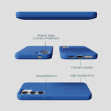 Electric Blue Samsung Galaxy S23 Phone Case
