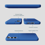 Electric Blue Samsung Galaxy S24+(Plus) Phone Case