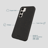 Black Samsung Galaxy S24 Phone Case