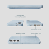 Powder Blue Samsung Galaxy S24 Phone Case