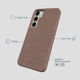 Chocolate Brown Samsung Galaxy S25+(Plus) Phone Case
