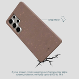 Chocolate Brown Samsung Galaxy S25 Ultra Phone Case