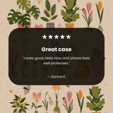 Seashell Plants and Blooms iPhone 15 Case