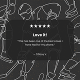 Black Play Sketch iPhone 12/ iPhone 12 Pro Case