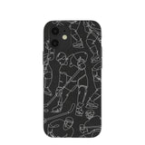 Black Play Sketch iPhone 12/ iPhone 12 Pro Case
