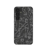 Black Play Sketch Samsung Galaxy S25+(Plus) Case