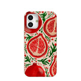Seashell Pomegranate Cheer iPhone 16 Plus Case