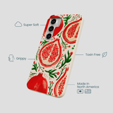 Seashell Pomegranate Cheer Samsung Galaxy S25 Case