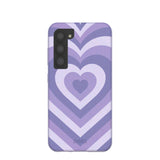 Lavender Power Hearts Samsung Galaxy S23 Case