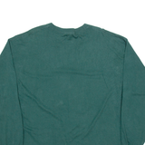 PORT AND COMPANY Central Valley Mens T-Shirt Green Long Sleeve USA XL