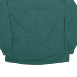 PORT AND COMPANY Central Valley Mens T-Shirt Green Long Sleeve USA XL