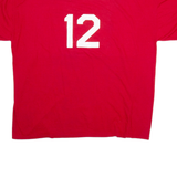 RUSSELL ATHLETIC Kappa Sigma Mens T-Shirt Red USA XL