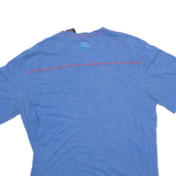 HARLEY DAVIDSON Mens Biker T-Shirt Blue L