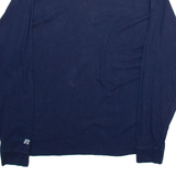 RUSSELL ATHLETIC Auburn University Mens T-Shirt Blue Long Sleeve USA XL