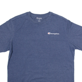 CHAMPION Mens T-Shirt Blue L
