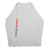 STARTER Louisville's Cardinals Mens T-Shirt Grey Long Sleeve USA M