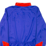 PERFORMANCE Cycling Mens Jersey Blue Long Sleeve 1/2 Zip L