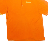KAPPA Mens Polo Shirt Orange L
