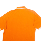 KAPPA Mens Polo Shirt Orange L