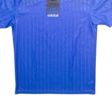 ADIDAS Mens Polo Shirt Blue M