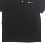 ARMANI EXCHANGE Mens Polo Shirt Black S