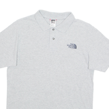 THE NORTH FACE Mens Polo Shirt Grey S