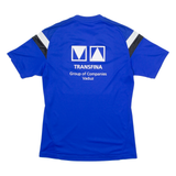 ADIDAS FCT Mens Football Shirt Jersey Blue V-Neck S