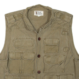 TRAIL Mens Gilet Brown L