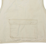 HUNTER Utility Mens Gilet Beige L