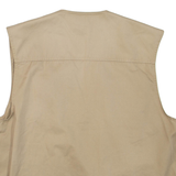 FRED POWER Utility Mens Gilet Beige L