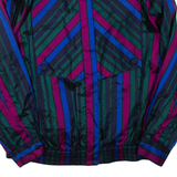 PRIME COLLECTION Mens Jacket Blue Striped L