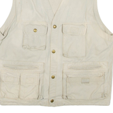 Utility Mens Gilet Beige S