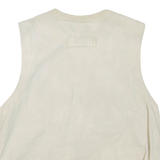 Utility Mens Gilet Beige S