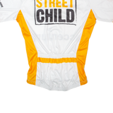 SELEKT Cycling Mens Jersey White 1/4 Zip L