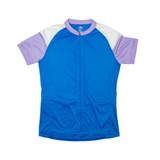 CRANE Cycling Full Zip Mens Jersey Blue M