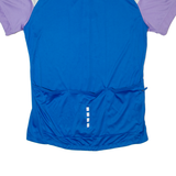 CRANE Cycling Full Zip Mens Jersey Blue M