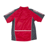 STOKE Cycling Mens Jersey Red 1/4 Zip S