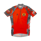 ODLO Cycling Mens Jersey Orange 1/2 Zip L