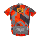 ODLO Cycling Mens Jersey Orange 1/2 Zip L