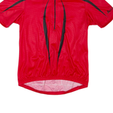 ODLO Cycling Mens Jersey Red 1/2 Zip M