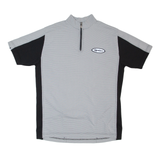 GONZO Cycling Mens Jersey Grey 1/4 Zip XL