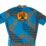 ODLO Cycling Mens Jersey Blue 1/2 Zip L